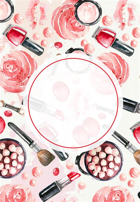 cosmetics wallpaper|aesthetic makeup background.